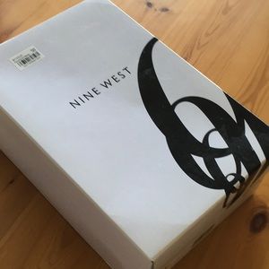 Tan suede heels from 9 West